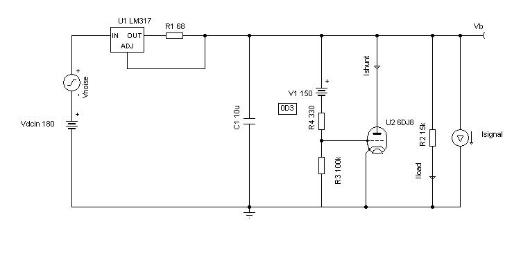 Schema regolatore shunt